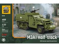 Build Army B1103 M3A1 Half-Track APC (Lego Compatible Brick Model) (Special Order - allow a week from order to delivery)